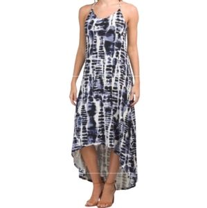 Nicole Miller Women Blue Casual Dress S